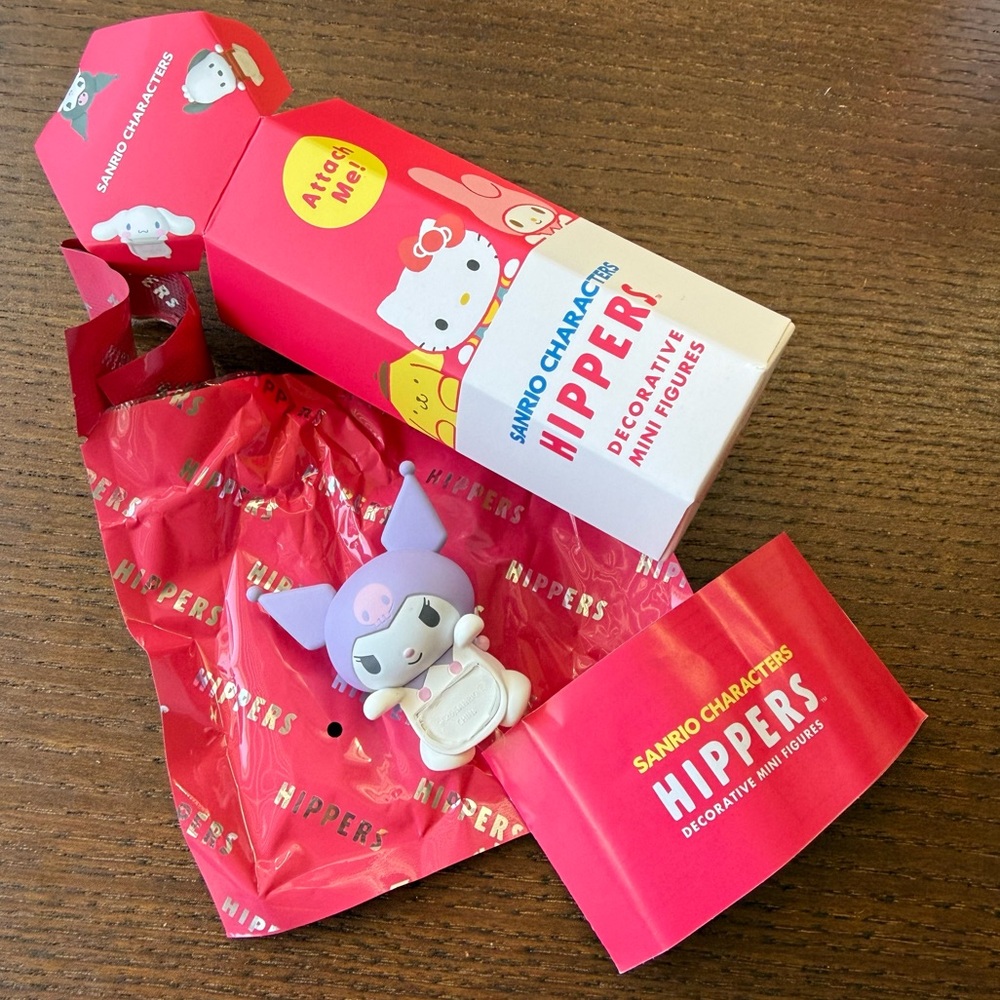 Sonny Angel × SANRIO HIPPER Decorative Mini Figurines Kuromi Purple Secret
